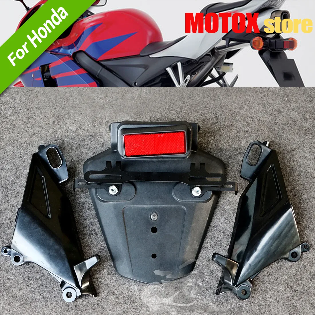 

Rear Fender Mudguard License Light Hugger Fit Fit for Honda CBR600RR 2005 - 2006 F5 CBR 600 RR CBR600 RR CBR 600RR 05 06