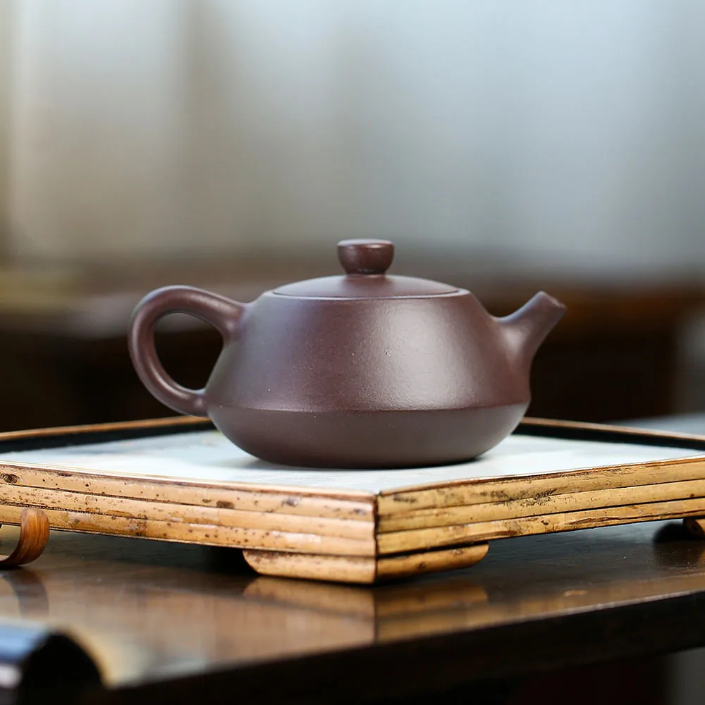 High Quality Ore Purple Clay Card Cover Shipiao Teapot Yixing Handmade Tea Set Chaozhou Household Kombucha Making Device