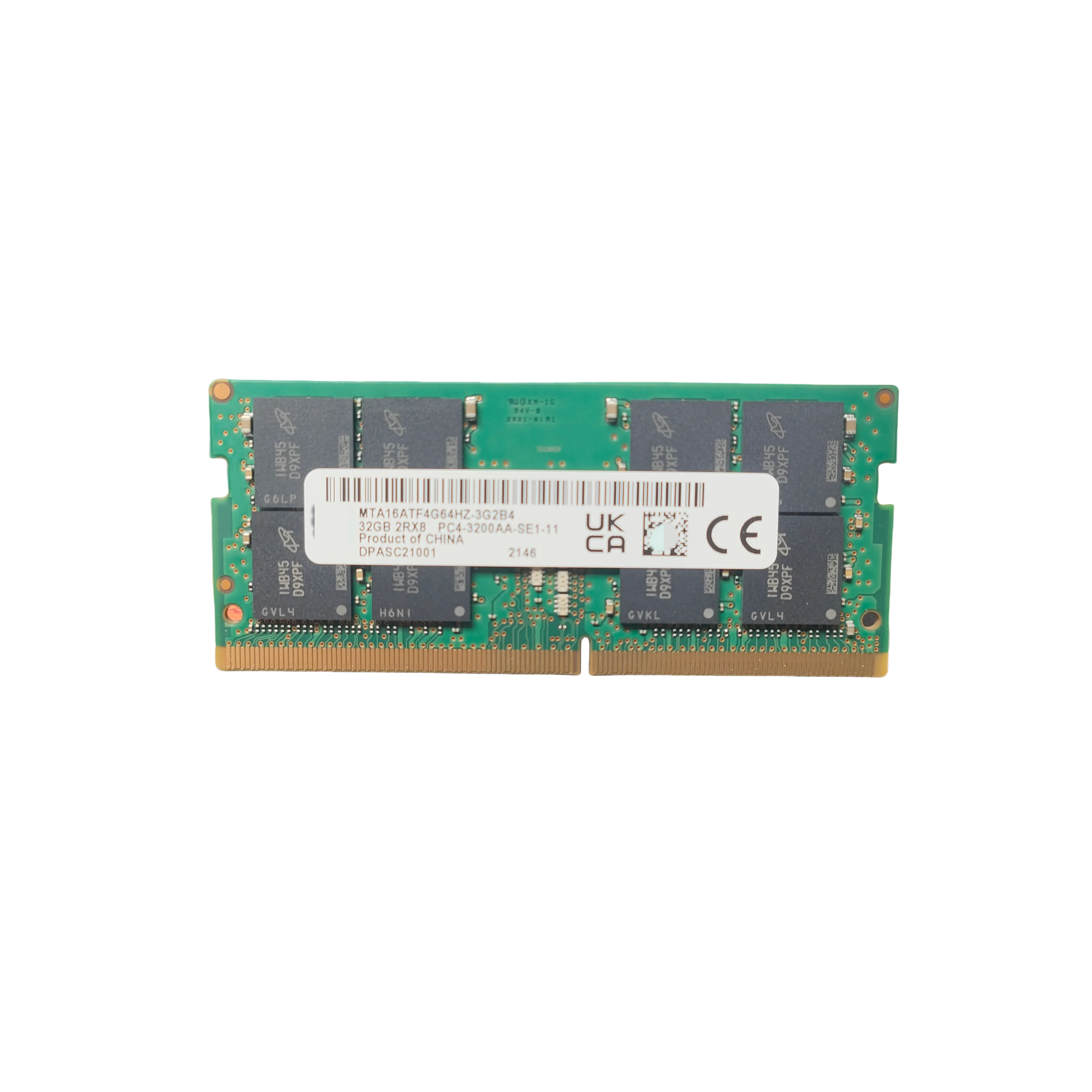 

MTA16ATF4G64HZ-3G2B4 32G 2RX8 PC4-3200AA-S