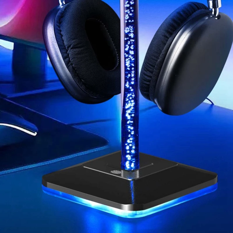 RISE-Headset Holder Ambient Light Pickup Lighting Hanger Headband Display Stand Gaming Headset Headset Holder