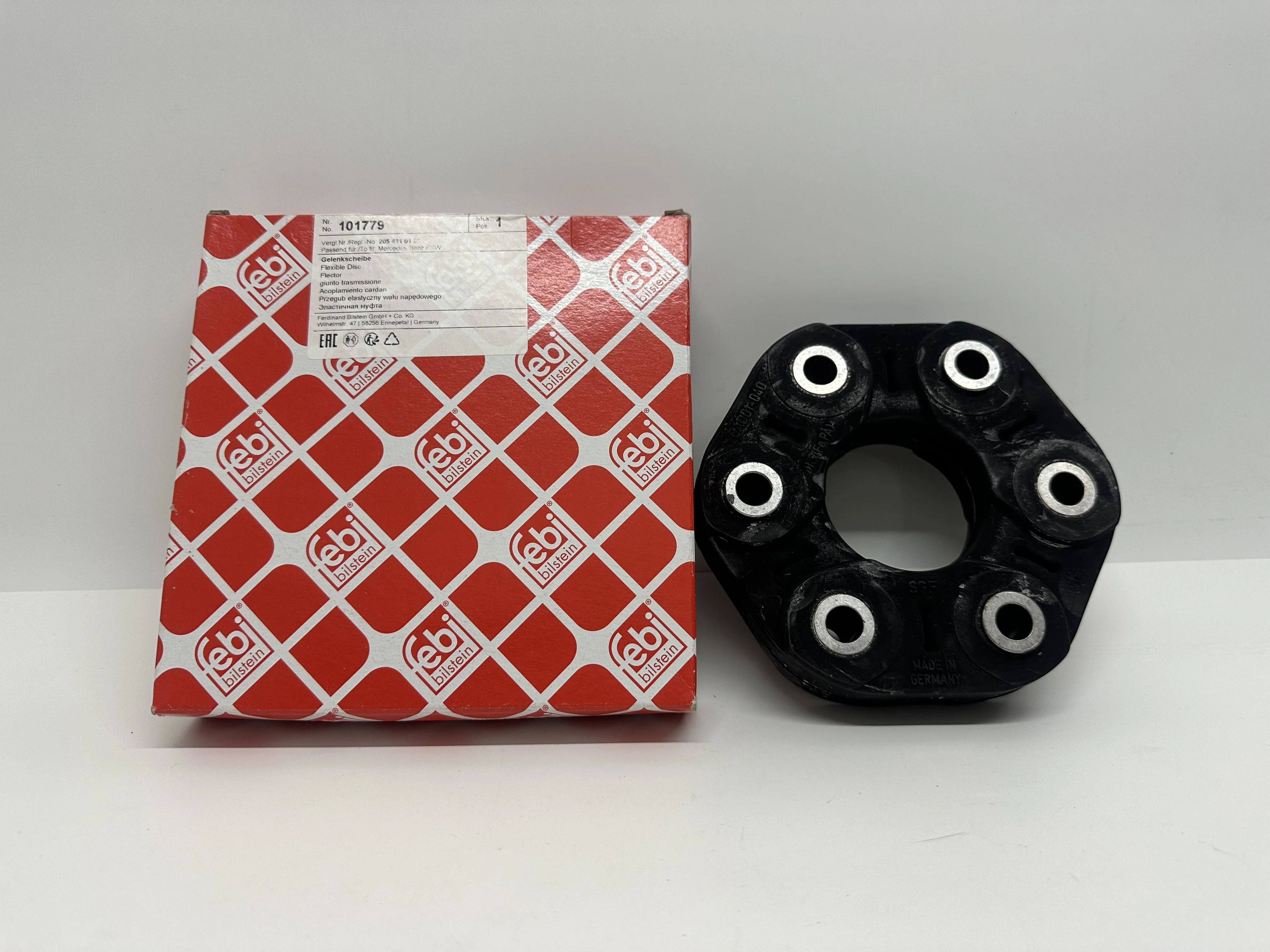 

2054110100; 2054102000; 10779; for C, class, W205, W213, C238, W166, W222, W223 drive shaft flange withIN check