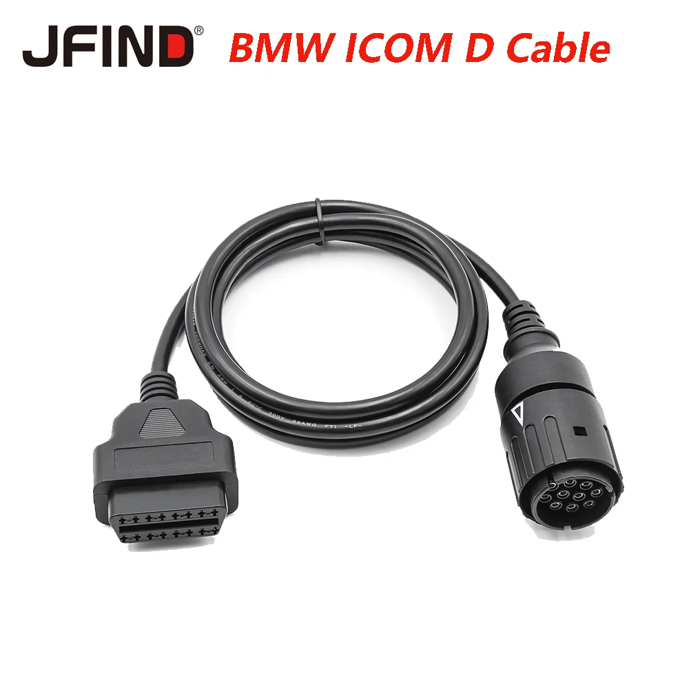 

10PIN-кабель для мотоцикла BMW, 10-контактный адаптер OBD2, 16-контактный кабель для диагностического разъема BMW OBD2