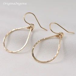 925 Silver Hoop Earrings Handmade Vintage Jewelry Boho Gold Filled Orecchini Brincos Pendientes Oorbellen Earrings For Women