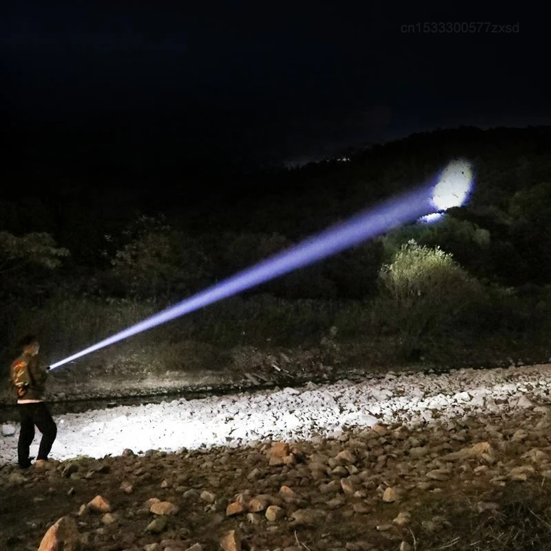 Xiaomi Warsun Flashlight Strong Light Charging Outdoor Ultra Bright Long Range Portable Spotlight Long-Range Camping Flashlight