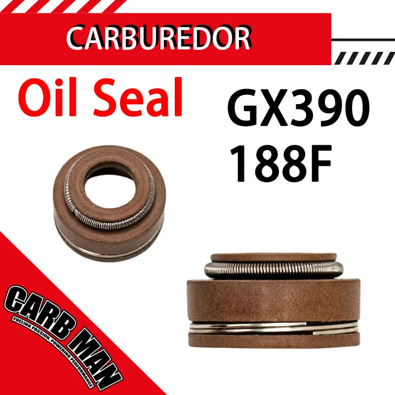 

1/3/5/10pcs Generator Valve Stem Oil Seal For GX340 GX360 GX390 188F 190F 11HP 13HP 16HP Engine