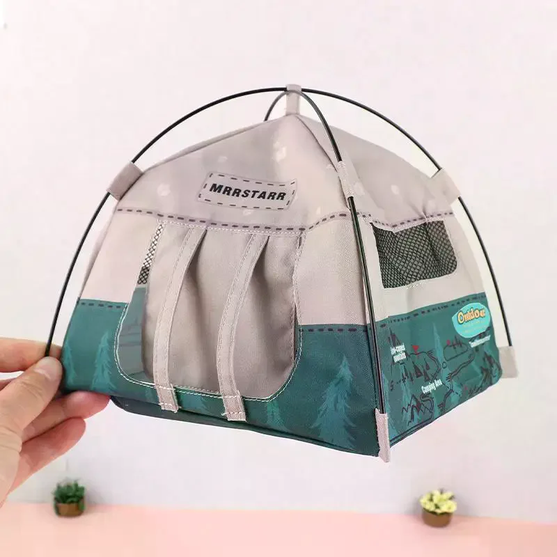 

1 Set Miniature Simulated Outdoor Tent Ornament 1:12 Scale Dollhouse Camping Tent Model Decoration DIY Accessories Photo Props