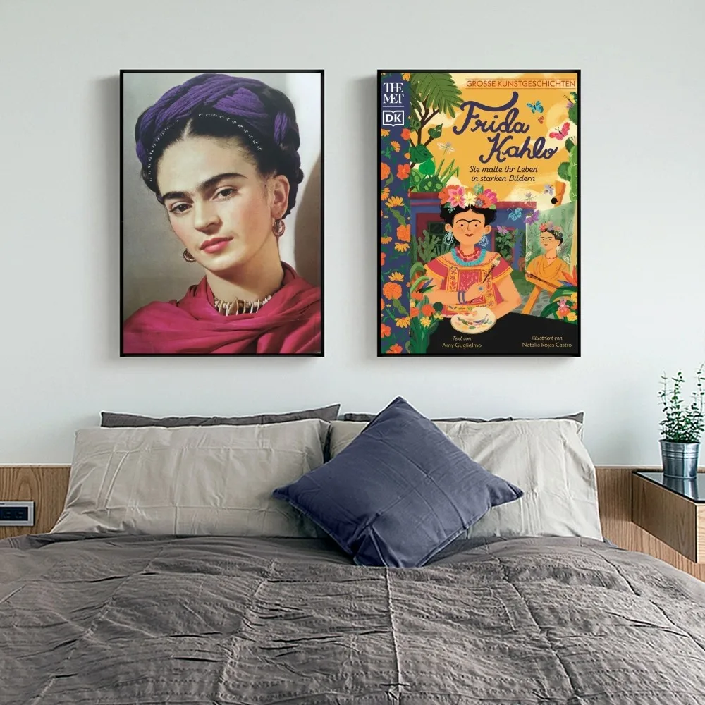 1pc Frida Kahlo Poster Wall Art Home Decor Room Decor Digital Painting Living Room Restaurant Kitchen Art