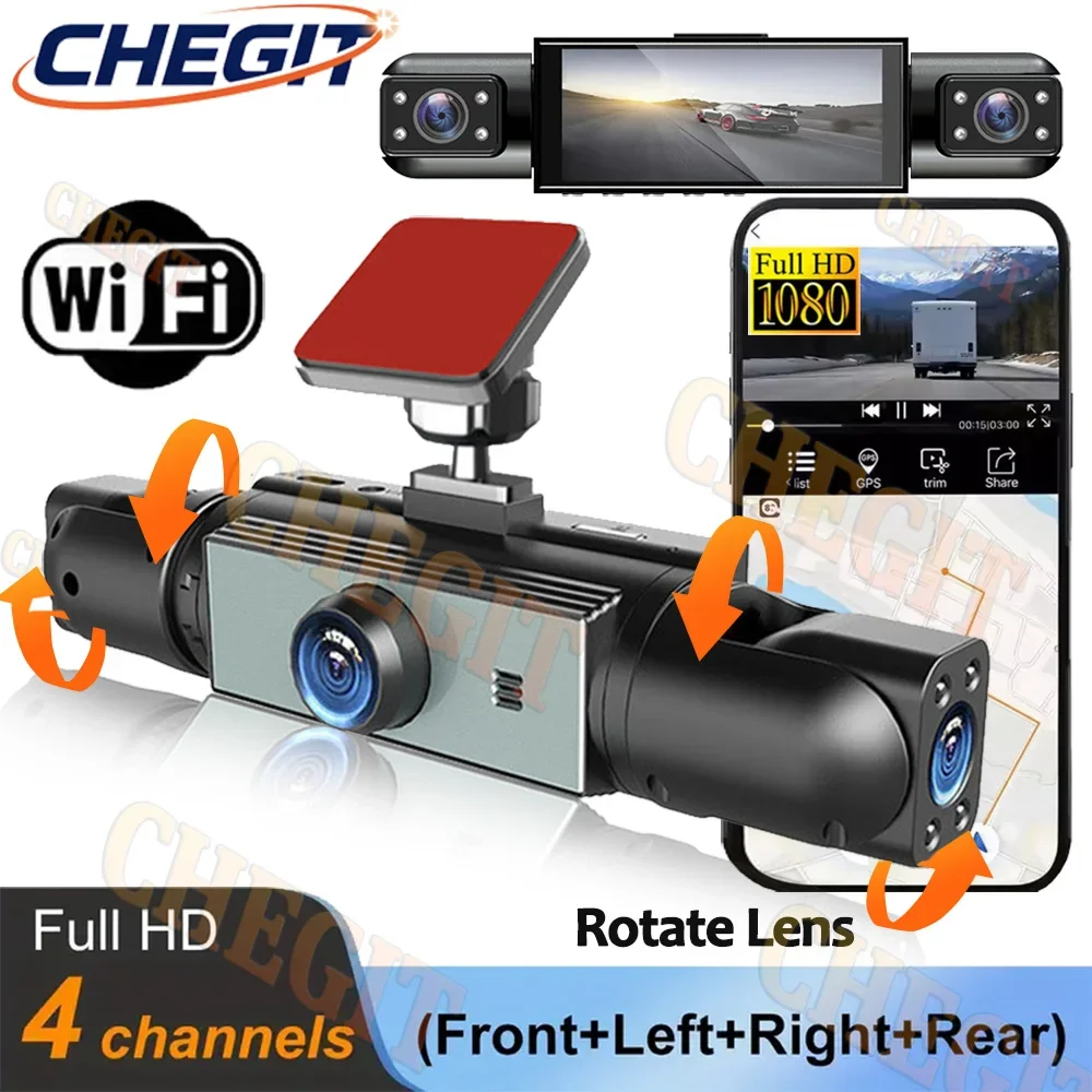 Wifi 360° Car Dash …