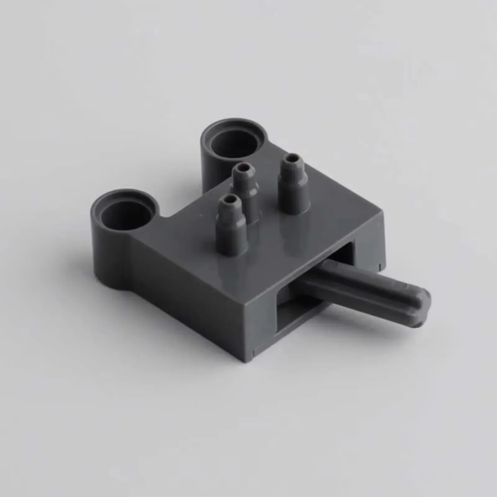 5 sztuk Mould King pneumatyczny zawór 2-drogowy 47223 z otworami na kołki do ciężarówki 42043/42009 MOC techniczne klocki