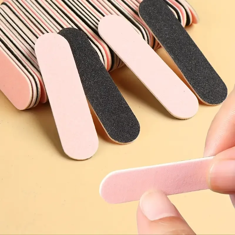 Doppelseitige Nagelfeilen Mini Holz Schleifpuffer Block Set für Gelpoliermittel Maniküre Pediküre Salon Professionelle Nail Art Tools – Detail 12