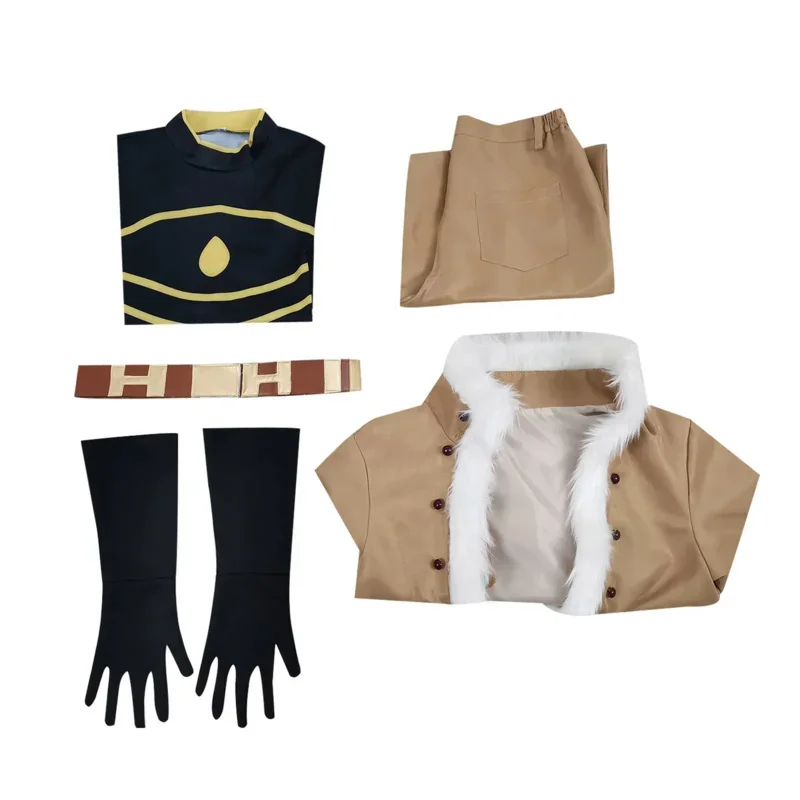 Halloween Hawks Cosplay Kostüm Erwachsene Herren Hemd Hosen Mantel Perücke Anzüge Karneval Party Cosplay Kostüm