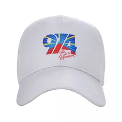 Custom 974 Reunion Island Logo Baseball Cap Sun Protection Adjustable Reunionese Proud Dad Hat Summer Caps Snapback Hats