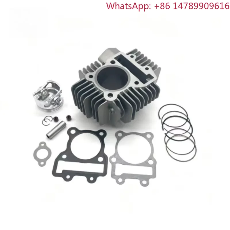 High Performance 4 Valve Cylinder Head Kit Piston Gasket Ring Set 125cc 150cc 1P52QMIEngine PartsMotorcycle Powerplant