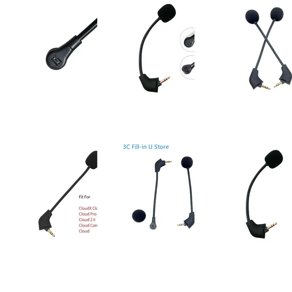 G8TA Replacement Mic for Hyper X Cloud 2 II Cloud Gaming Headset