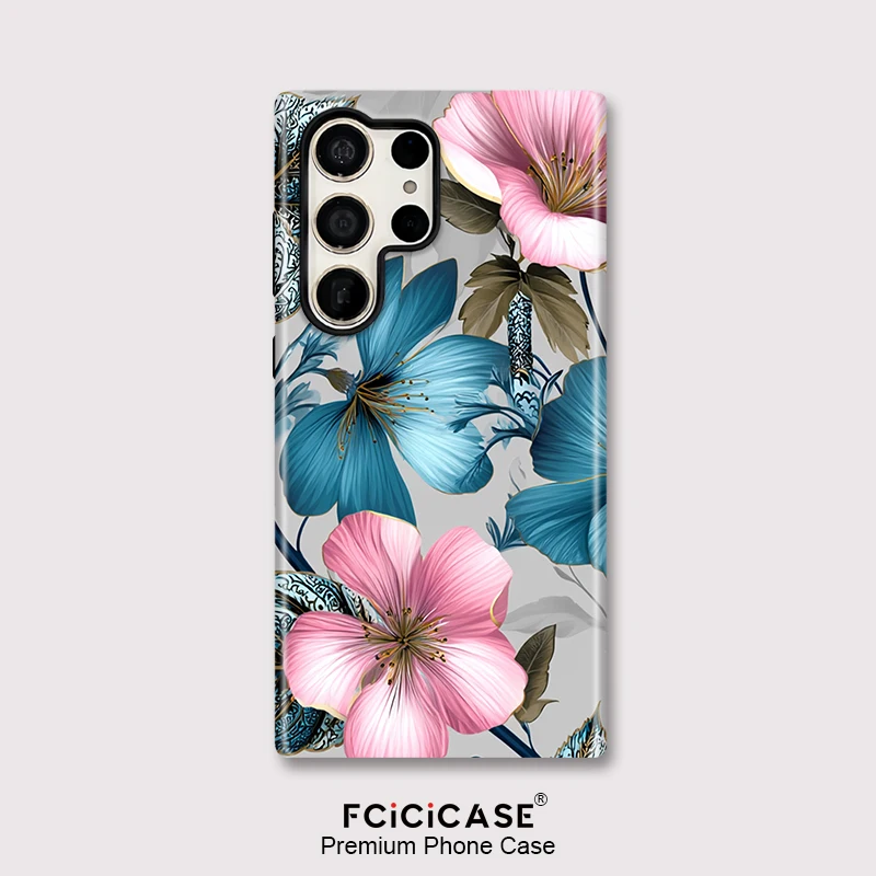 Fcicicase Für Samsung Galaxy S20 FE S23 Ultra S24 + S25 Ultra Telefon Fall Luxus Malerei Abdeckung Stoßfest Acryl Soft Cover