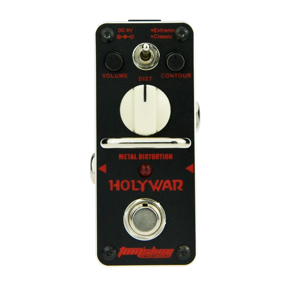 

Aroma AHOR-3 Holy War Metal Distortion Pedal Mini Analogue Electric Guitar Effect Pedal True Bypass Guitar Parts & Accessories