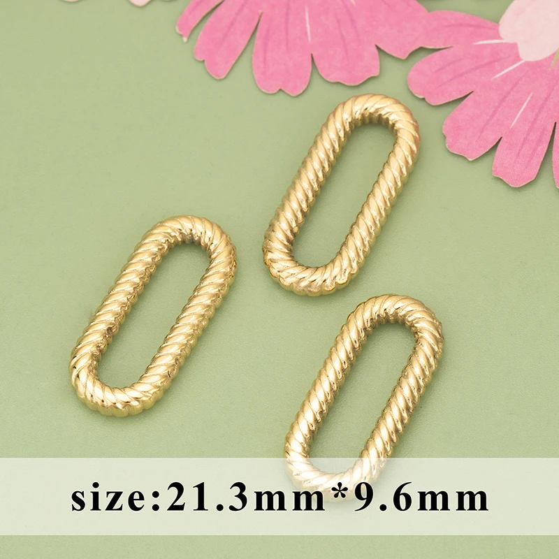 Assoonas, 4 Stück/Set, MD42, Schmuckzubehör, 316L-Edelstahl, nickelfrei, Anhänger, handgefertigt, Schmuckherstellung, DIY-Anhänger – Detail 2