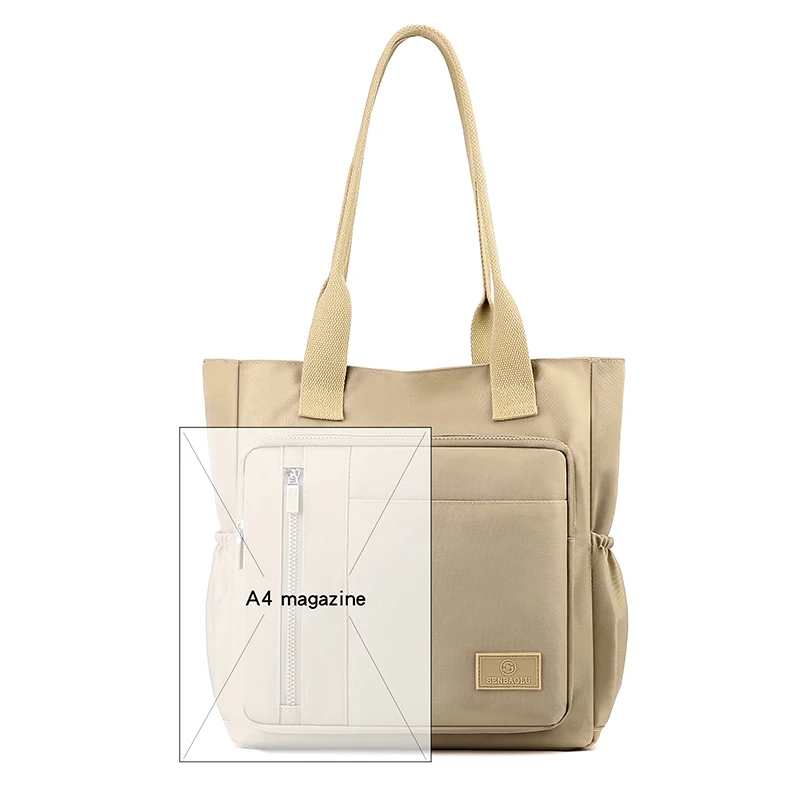 Fashion Handbags Large capacity Top-handle bag Women's Shoulder Bag Nylon Totes Female Travel Bags Shopping bag Bolsos Feminina