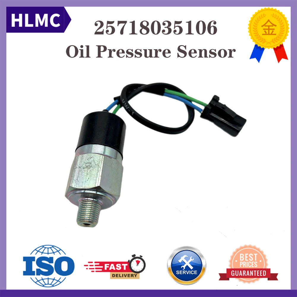 Construction Machinery Parts 25718035106 Oil Pressure Sensor Switch XCMG XG210 XG215 XG235