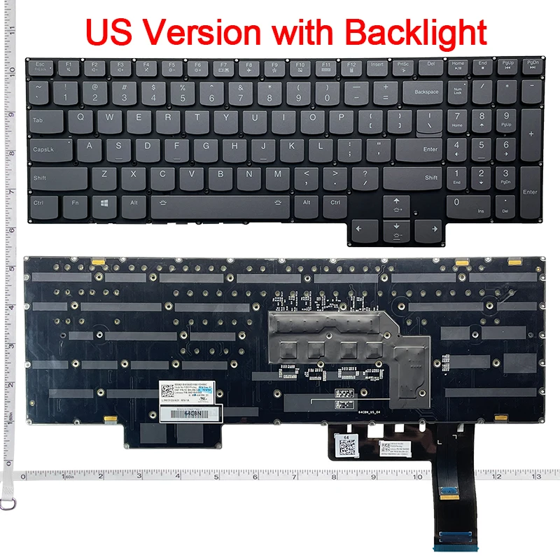 RGB Backlight Keyboard For Lenovo Legion 5 Pro-16ACH6H 7-16ACH 16ACH6 16ITHg6 R9000K Y9000K 2021H 2021 Laptop keyboard