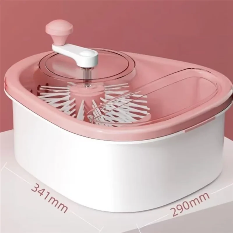 

A25F-Fruit Washing Bowl Fruit And Vegetable Washing Machine Portable Hands-Free Fruit Dehydrator