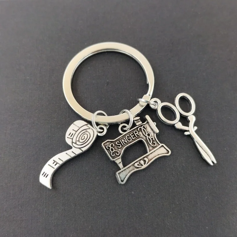 Unique Keychain Sewing Machine Singer Ruler for Wallets, Bags It'S Practical for Everyday Use And Makes a Great Gift