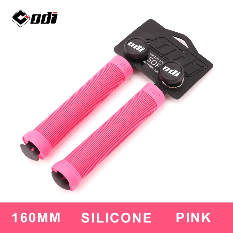 ODI Silikon-Fahrradlenkergriff, 160 mm, erweiterte MTB-Manschette, rutschfeste Mountainbike-Griffe, bequeme MTB-Lenkerabdeckung