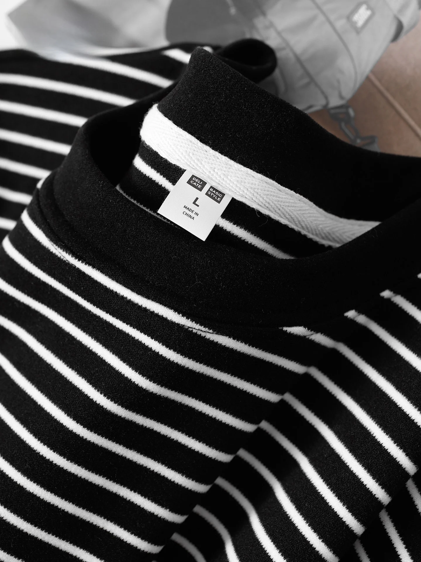 

Двусторонняя вельветовая длинная термобелье-футболка для мужчин, зимняя теплая, в полоску, повседневная, из полиэфирного волокна