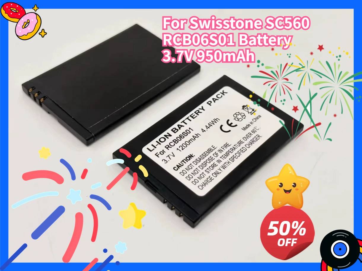 

High quality For Swisstone SC560 RCB06S01 Battery 3.7V 1200mAh