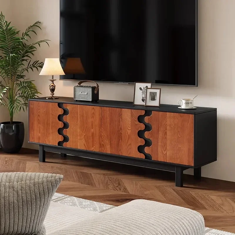 Wooden French Luxury Living Room Cabinets Organizers Storage Apartments Vetrina Soggiorno Furniture For Home