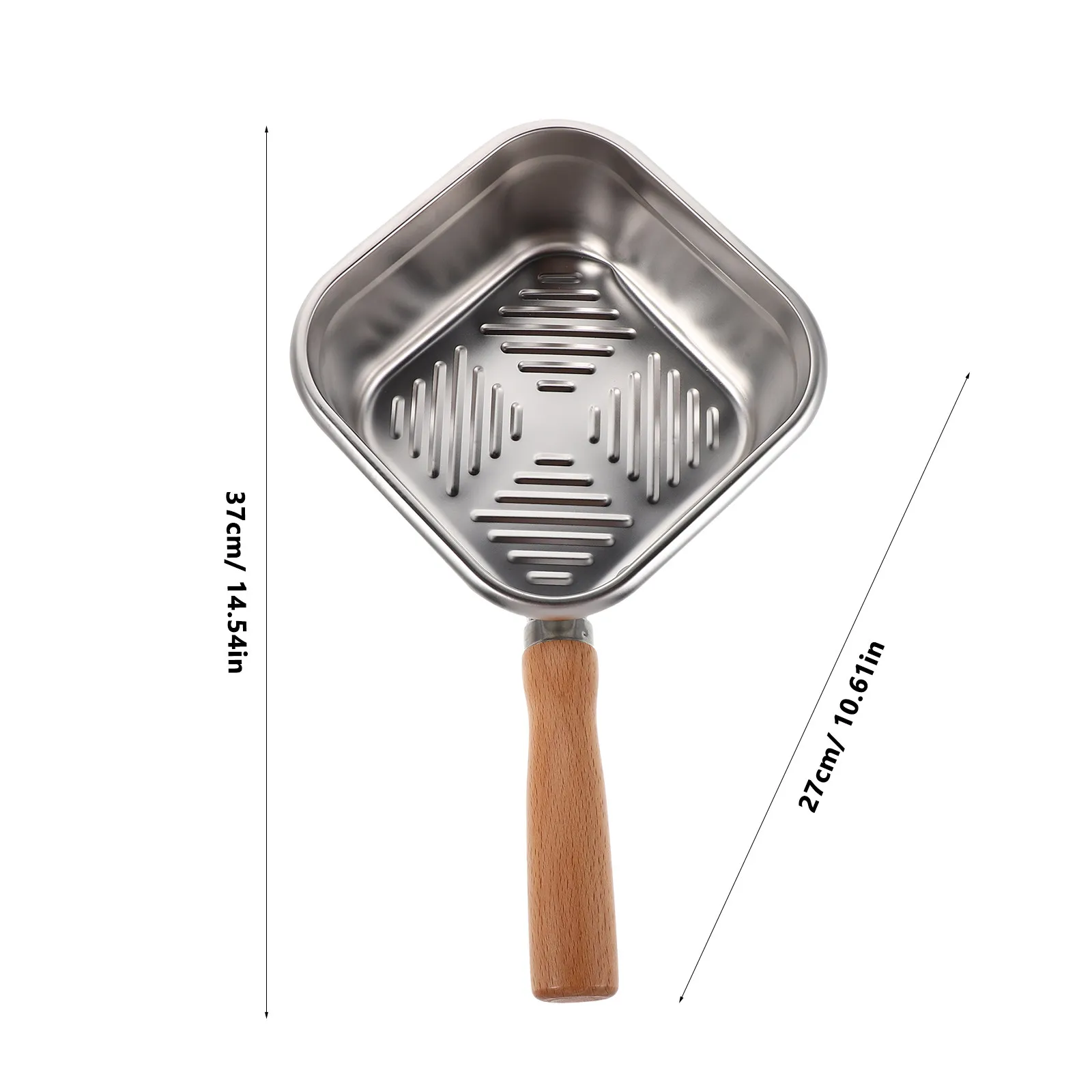 Portable Deep Fryer Pot: Mini Stainless Steel Frying Pan For Camping Picnics Small Kitchens Multifunctional Oil Fryer With view 4
