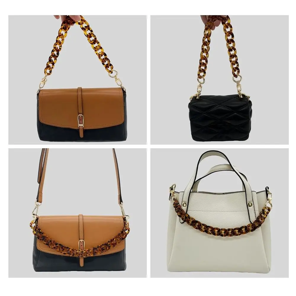 Leopard Messenger Bag Chain Retro Style 37/60/120cm Bag Pendant Chain Shoulder Strap Detachable Charm Bag Accessories Key Chain - view 5