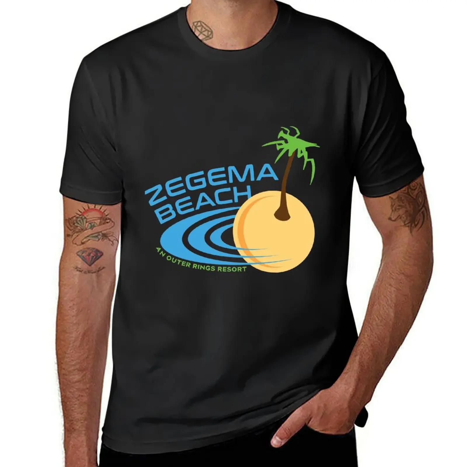 Zegema Beach - Motion Picture Meltdown T-Shirt for a boy blacks men clothings