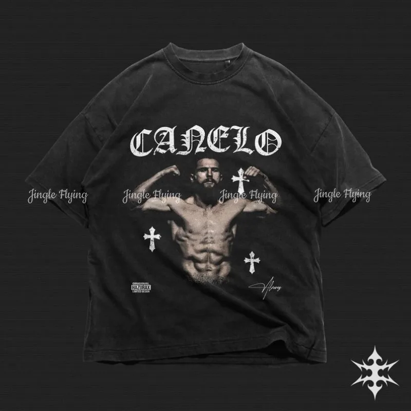 Style Canelo Alvarez T Boxing Shirt Classic 90s Graphic Tee Unisex Vintage Bootleg Retro Design