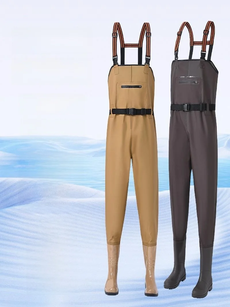 厚みのある耐摩耗性メンズウェーディングパンツ防水釣り靴プラグライスシューズアウトドアキャンプ旅行用品