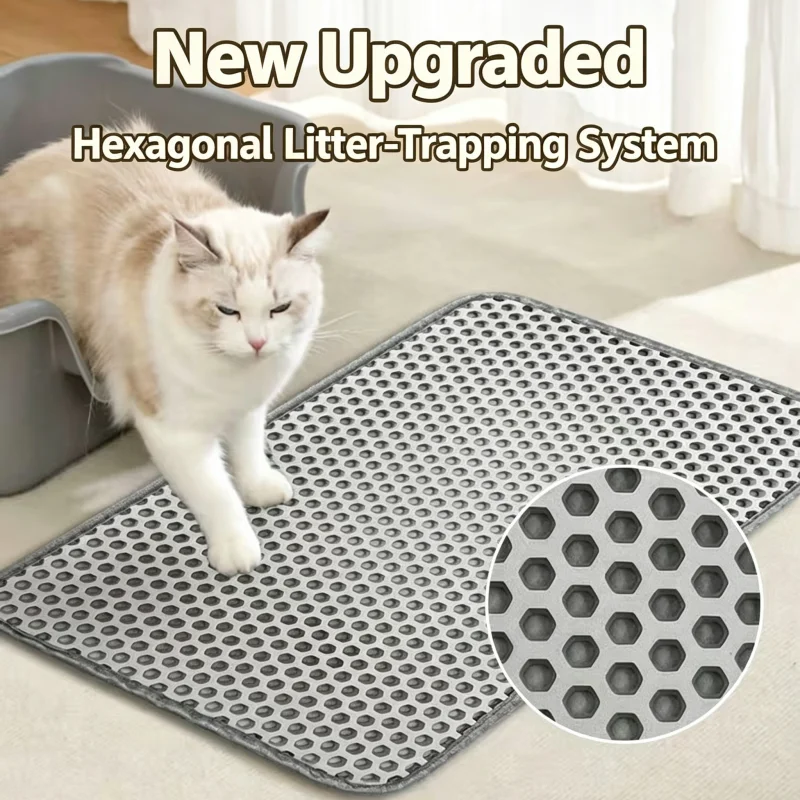 U-Şeklinde Büyük Çift Katmanlı - Cat Litter Mat incelemesi ve fiyatı