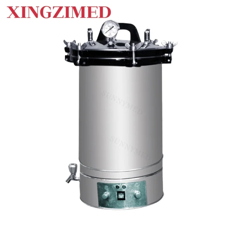 XINGZIMED SY-T004 Лабораторный стерилизатор Автоклав для небольшой клиники 24л Портативный больничный стерилизатор Автоклав