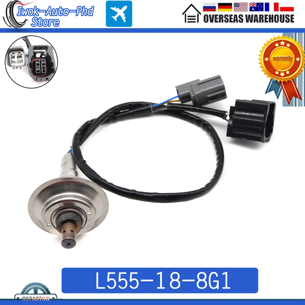 

L555-18-8G1 Car Upstream Front Air Fuel Ratio Lambda O2 Oxygen Sensor for Mazda CX-7 SV Sport 2.5L L4 2010-2012 234-5043