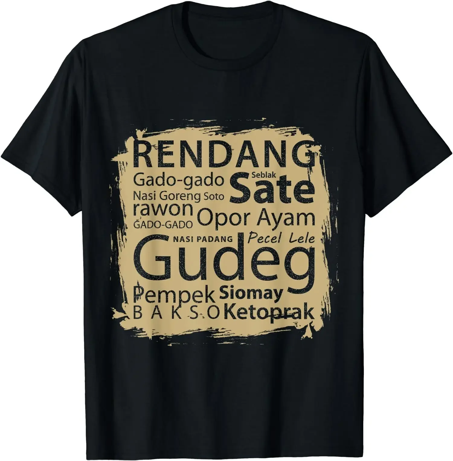 New Limited Top Favourite Indonesia Food, Indonesian Food Lovers T-Shirt