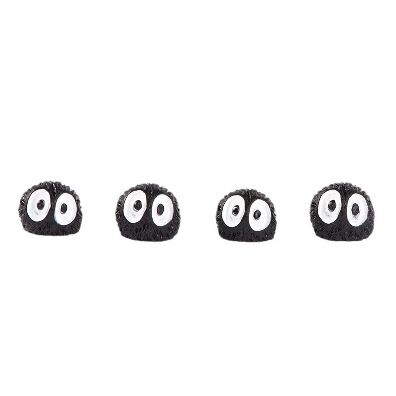 50 قطعة كرة غبار صغيرة الشكل الجان المفردة الراتنج فحم حجري لعبة مصغرة الجنية حديقة موس المشهد الصغير حلية ديكور المنزل