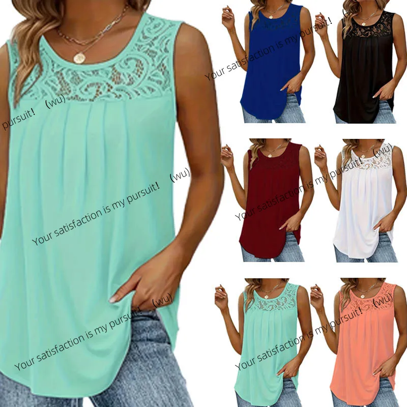 

ZOCI-Solid Color Versatile Sleeveless Chest Folded Casual Vacation Top