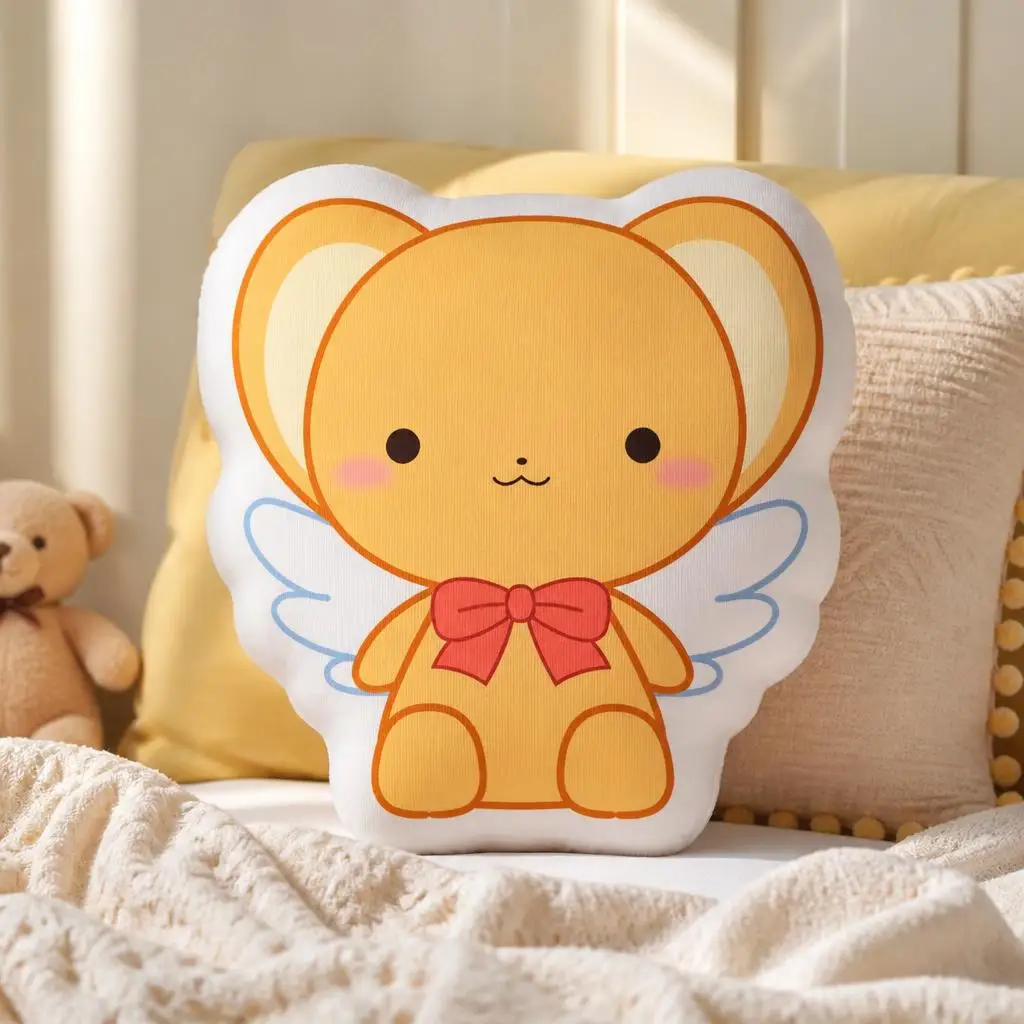 Cardcaptor Sakura Kero Plush Pillow Cushion Irregular Stuffed Throw Pillow Home Decor Gift Sofa Bed Couch