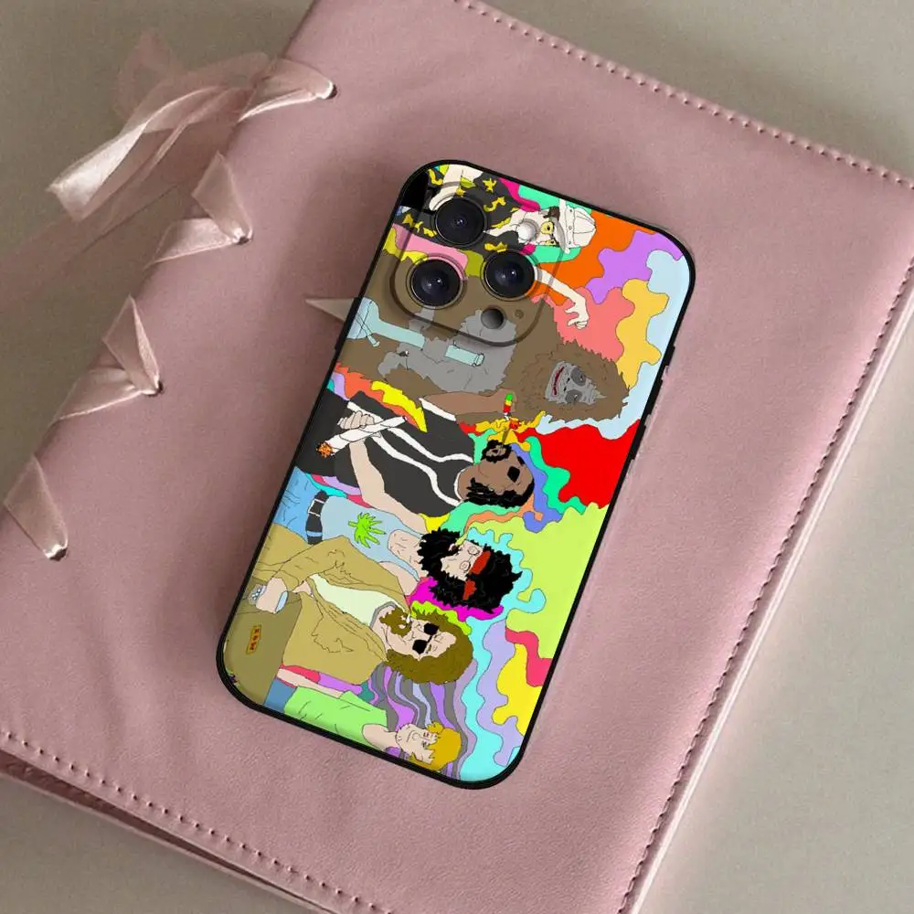 Cartoon The Big Lez Show Phone Case Black Shell For IPhone 17/16/15/13/14 Pro Max/ 11Plus/X/Xr/Xs Max/12mini Compatible Models