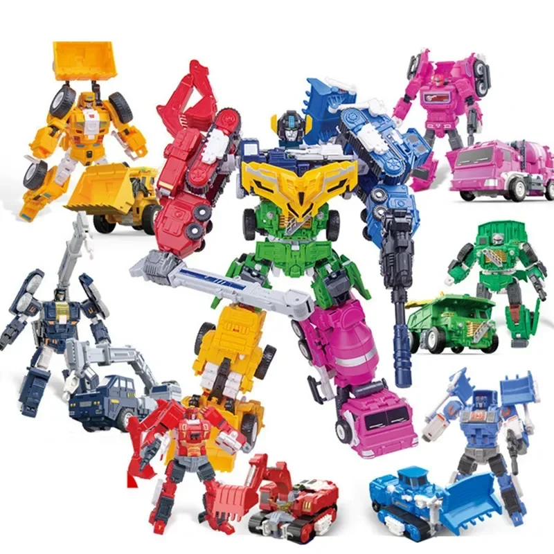 Jinjiang 6 In 1 Haak Transformatie Ko Gt Verwoest Actie Figuur Engineering Combiner Kraan Zwaartekracht Model Cadeau Kind Volwassen