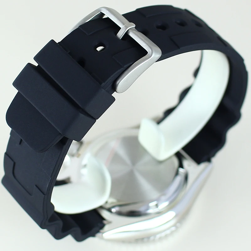 الغوص 20bar في 3.8 SKX 42 مللي متر ساعة حزام مع الفصل الدائري الياقوت الزجاج ل NH35 NH36NH34 4R36 ساعة يد تعمل بالحركة اكسسوارات