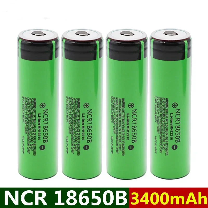 2021 New Original Protected 18650 NCR18650B Rechargeable Li-ion battery 3.7V With PCB 3400mAh For Flashlight batteries use