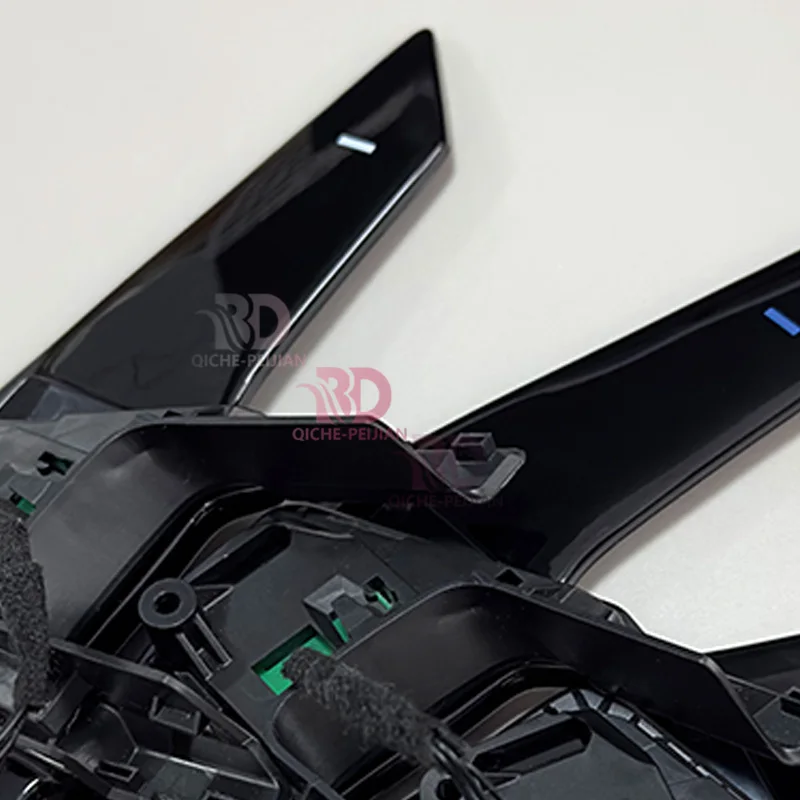 Modified multifunctional steering wheel with paddle shifters, for Volkswagen Golf 7/7.5 GTI/R paddle shifters piano paint.