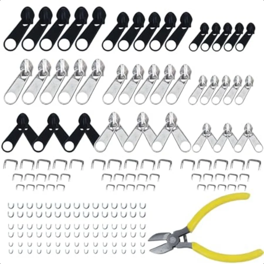 175 Pcs Zipper Repa…