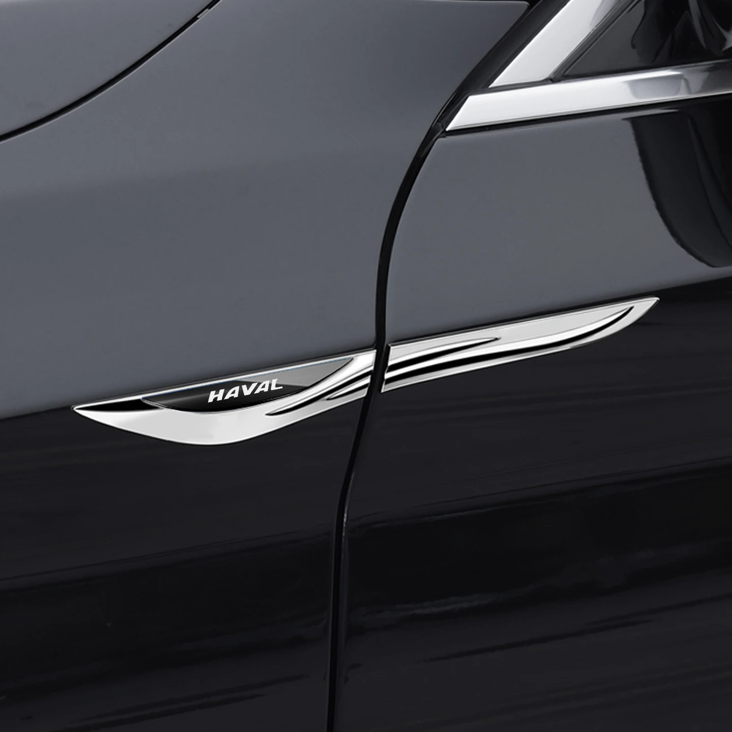 Car Styling Door Fender Side Blade Badge Body Logo Sticker For HAVAL H6 GT JOLION DARGO H2 H4 H5 H9 F7 F5 M4 M6 Xiaolong XH9 X7