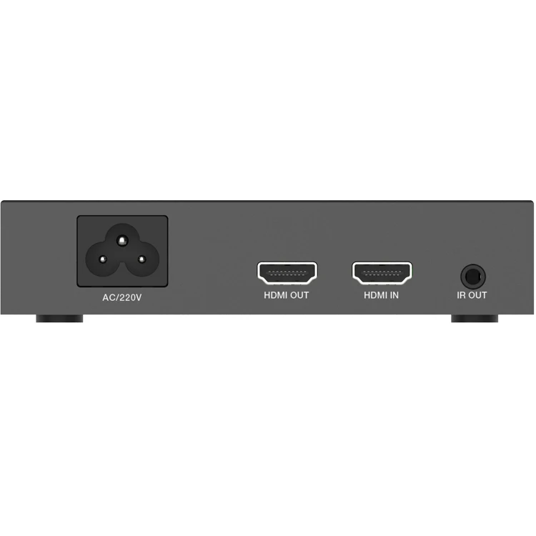 HDMI over Power Extender one-way IR H.265 Encoder and decoder upto 150m